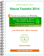 Stevia Tasteful 2014 : The abstracts book is available