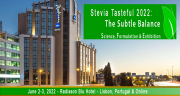 The 10th Stevia Tasteful Conference 2022 will be held in the Radisson Blu Lisboa Hotel
